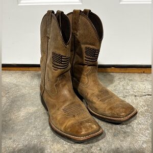 Brown Ariat boots